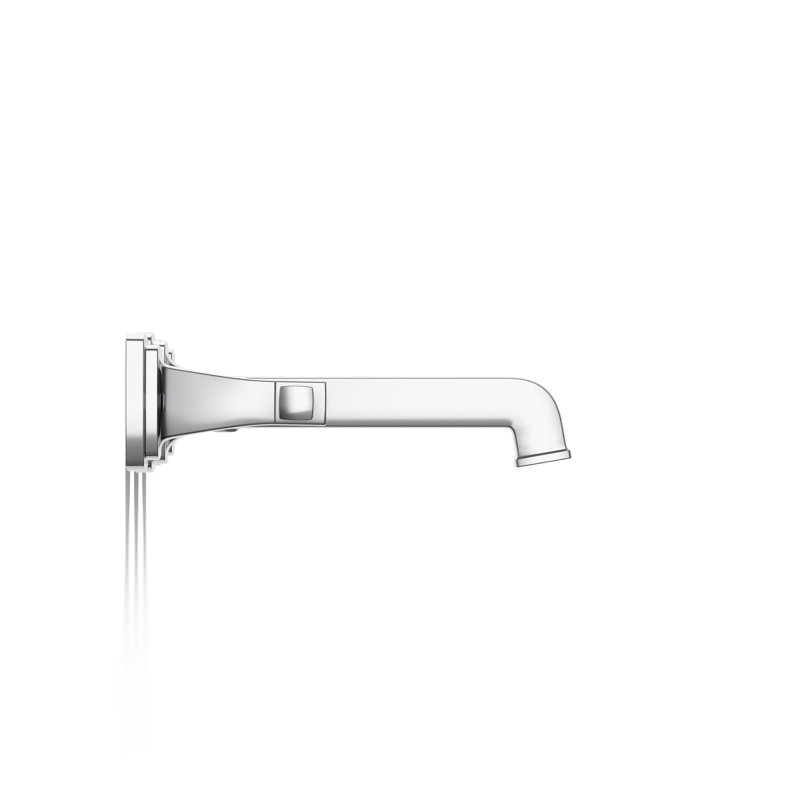 Riff Wall-Mount Bathroom Sink Faucet Trim, Polished Chrome