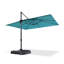 Parasol rectangulaire en porte-à-faux de 120 po x 156 po avec base et rotation à 360 degrés Delly-1727230608