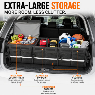 ANJUANK Fabric and Plastic Storage Bag