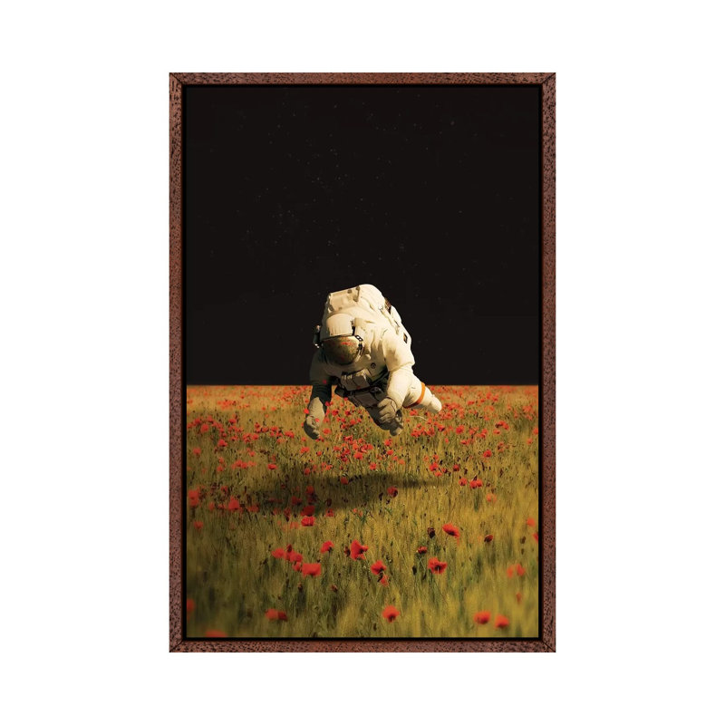 Missing Nature by Fran Rodriguez - Print on Canvas, Classic Brown Wood Framed, 66.04 cm H x 45.72 cm W