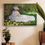 Monet, reproduction d'art encadrée sur toile par Claude Monet-92491809-92491810