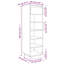 Union 5 Pair Solid Wood Shoe Storage Cabinet-326393213