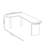 L-shaped corner home-made solid wood computer desk-1007134942