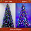 Lighted Artificial Pine Christmas Tree-1905117150