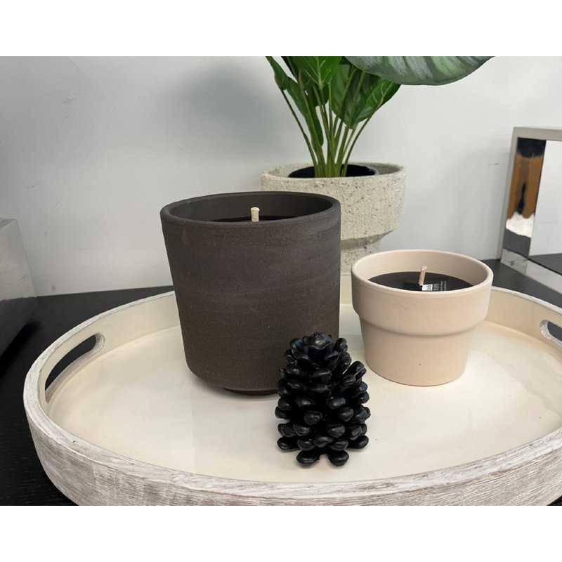 Terracotta Unscented Novelty Candle