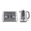 Daewoo Denver Retro Matching Kettle And Toaster Set 1.5 Litre Rapid Boil 4 Slice Colour-125002212