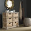 Commode décorative à 6 tiroirs en bois massif Painswick-956809226