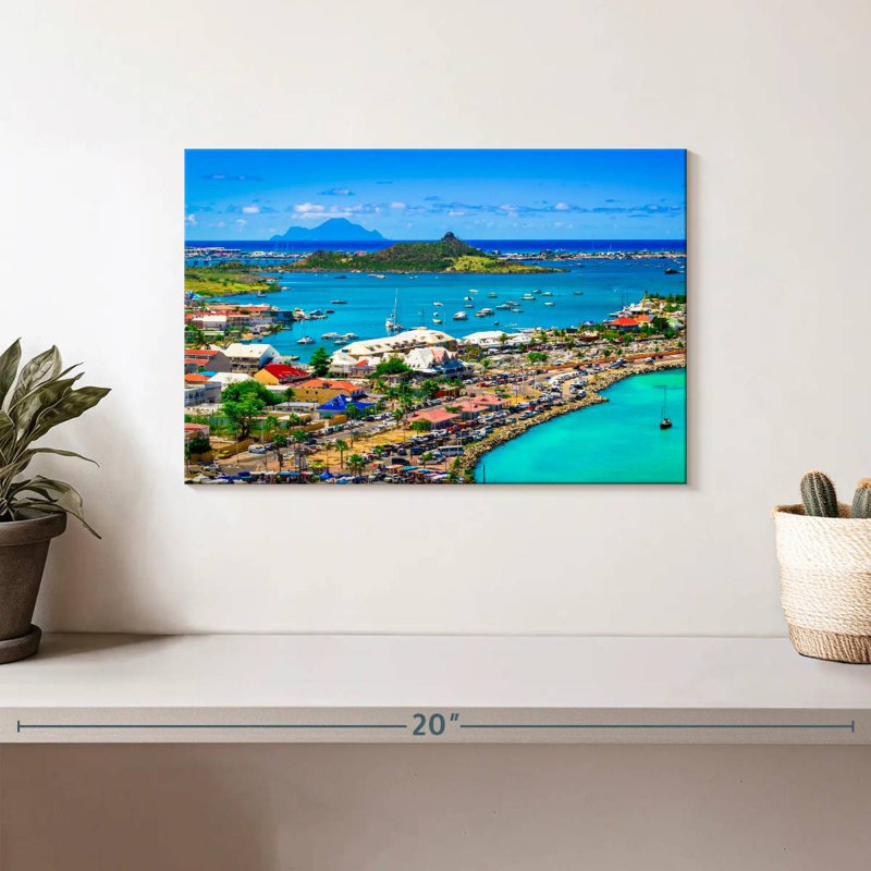 Panorama Marigot, H 8 po x l 12 po