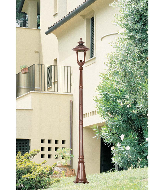 Stone Castle Lamp Post (Full)