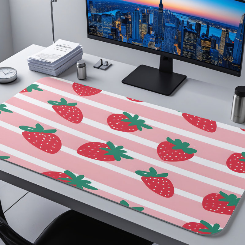 Polyester Desk Pad, 31.5x15.5