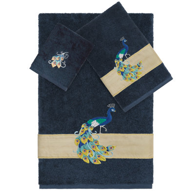 3 Piece 100% Turkish Cotton Towel Set