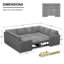 Divan-lit modulaire convertible en U Seybert-101957263