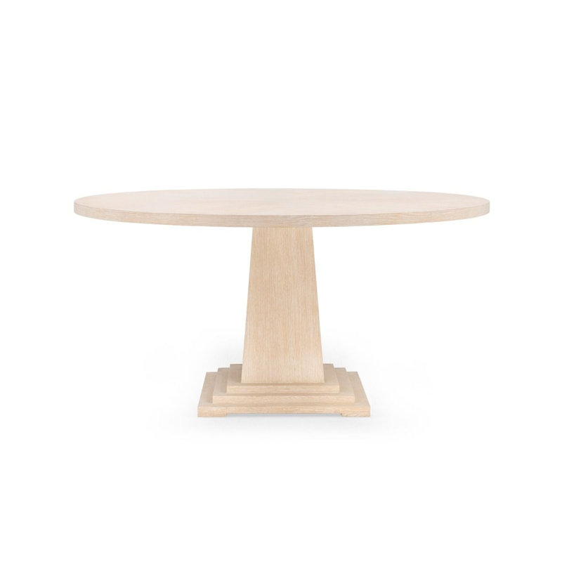 Breanna Round Solid Oak Dining Table