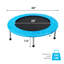 Gymax Round Fitness Trampoline-55807338