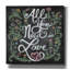 «Epic Graffiti» «All You Needis Love» par Elizabeth Caldwell, art mural sur toile, 12 po x 12 po-117539892
