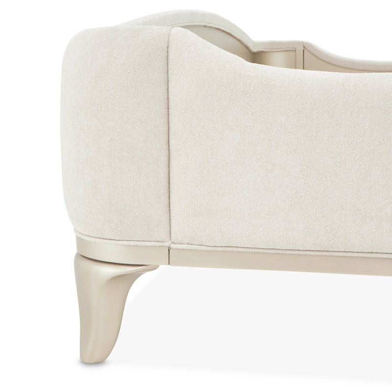 La Marisia King Upholstered Bed - Tranquil/Champagne Gold, King