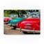 « rétro classic cars », reproduction de photo sur toile tendue-25680598