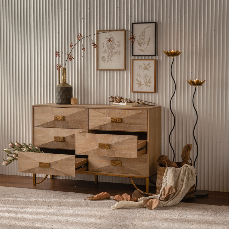 Commode à tiroirs, commodes et commodes modernes, meuble télé, commode en bois clair pour chambre à coucher, salon, couloir