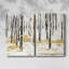 Gilded Winter I-Premium Gallery Wrapped Canvas -Ready to Hang