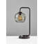 Lampe de table arquée 20,5 po Glynda