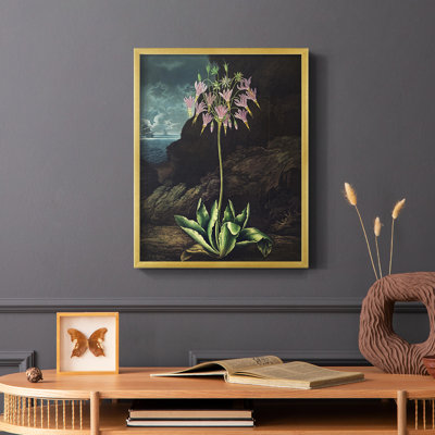Temple of Flora II Framed Print - Solid Wood