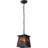 1 - Light Black Lantern Pendant