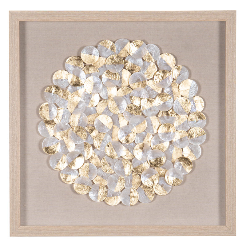 Capiz Shell Shadow Box Wall Décor