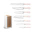WÜSTHOF Classic Color Pink Himalayan Salt 8 Piece Knife Block Set-88894477