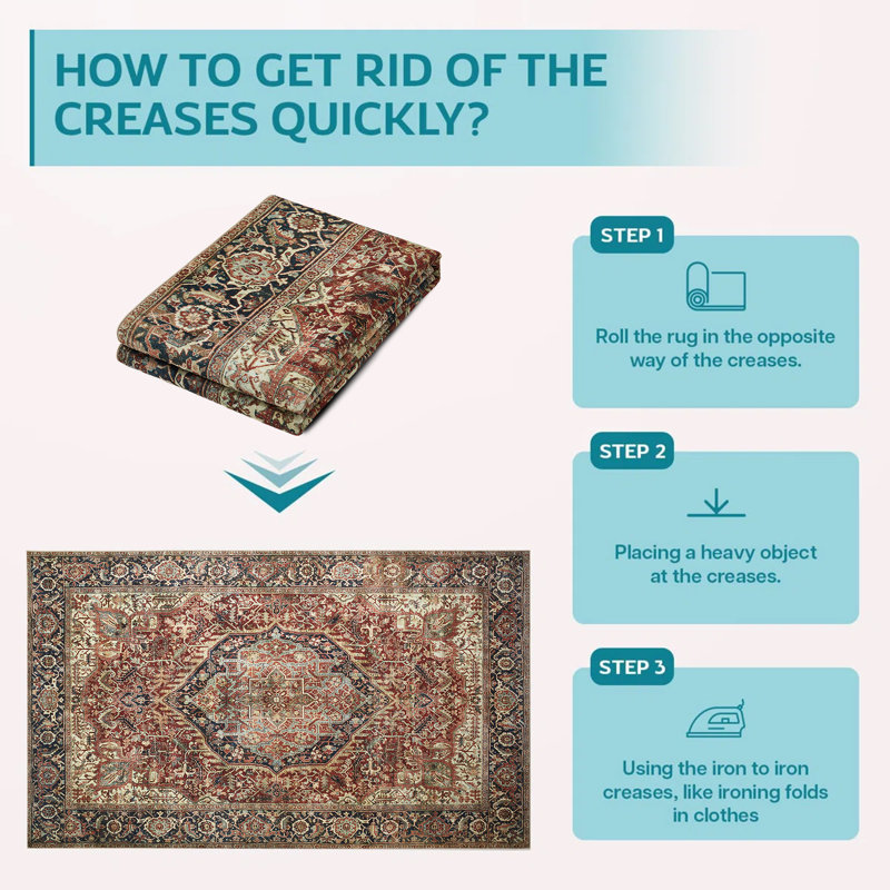 Arvada Vintage Look Shag Area Rug, Rectangle 160 x 230 cm