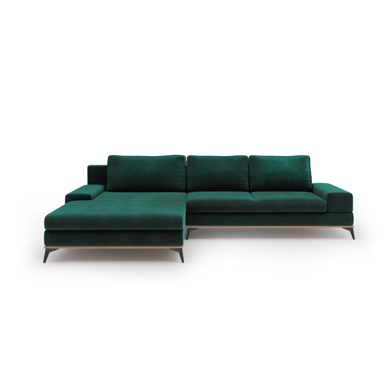 Cuiksa 5 Seater Sofa Bed, Left Hand Facing, Green