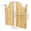Double cloison en bois massif-129414868-129414869