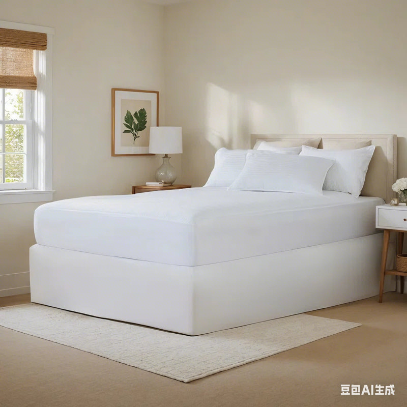 Waterproof Fitted Mattress Protector - Deluxe Hypoallergenic Phthalate-Free, Silent Ultra-Thin Breathable, California King