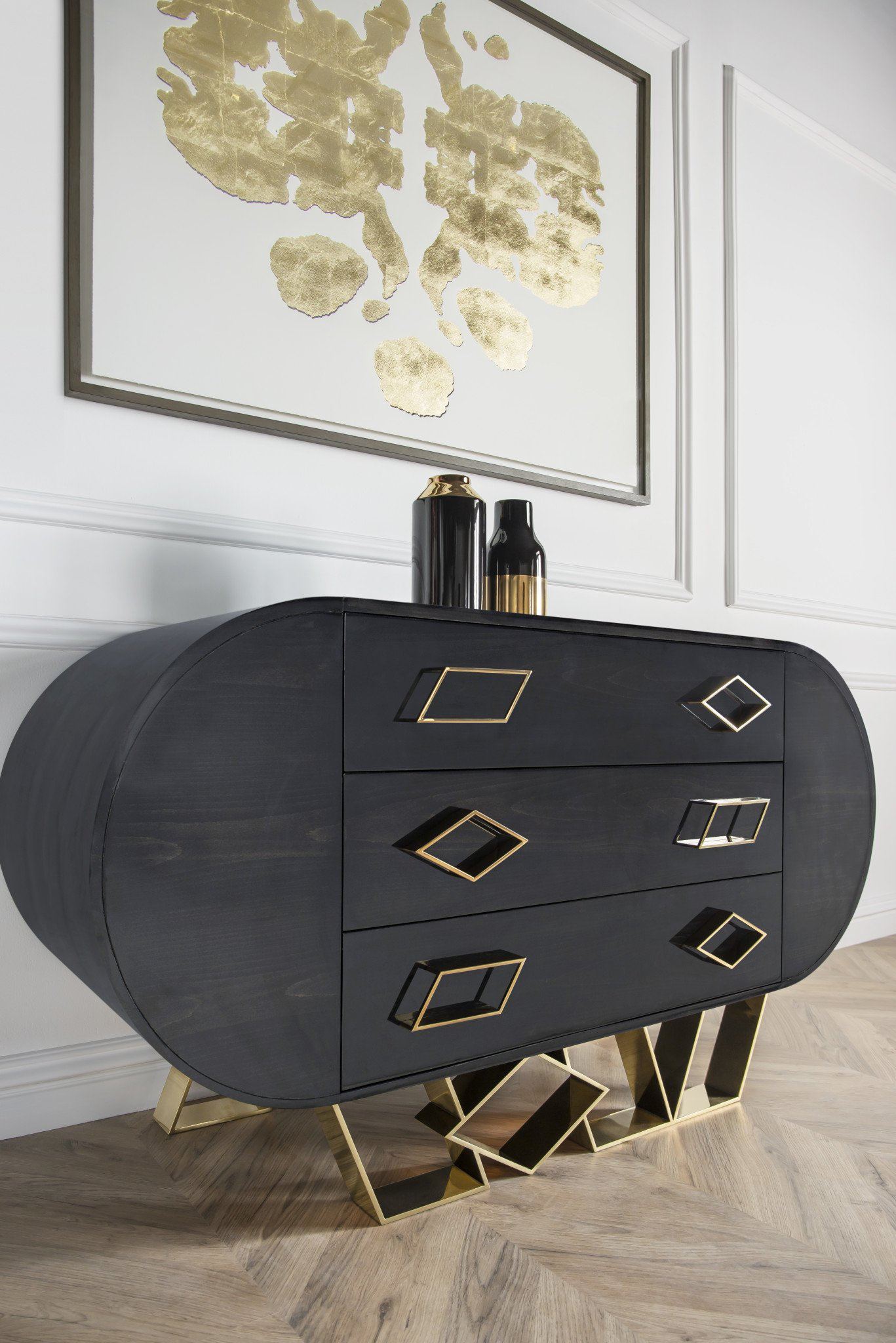 Sonder Living Oakland Kelly Hoppen Sting 3 Drawer Dresser | Wayfair