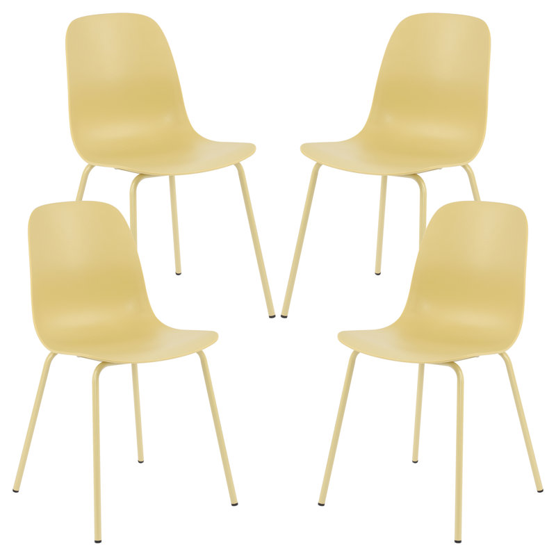 Chaise d'appoint Almeda Cheatham, Jaune