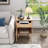 Euricka 1-Drawer Mango Wood Nightstand