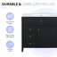 Meuble-lavabo noir 36 po avec lavabo-1204931884