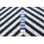 Ensemble de tapis abstrait bleu / blanc-1072884353