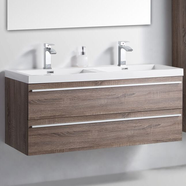 Ensemble de meuble-lavabo double 48 po