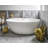 BE 66'' x 34'' Soaking Solid Surface Bathtub-88888053-89055020
