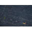 Tapis bleu indien tribal 6 x 6