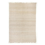 NEVA Jute / Sisal Area Rug in White/Neutral