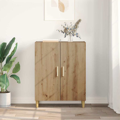  Sideboard Artisan Oak 70 X 34 X 90 Cm Engineered Wood