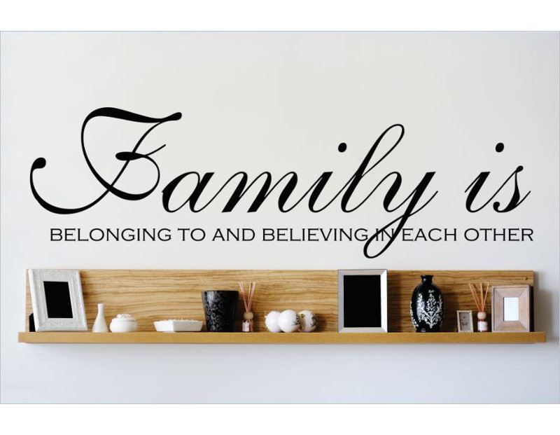 Wall Decal, Black, 9" H x 30" W x 0.16" D