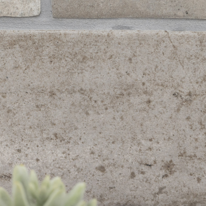 Carreau de mur et de brique en porcelaine matte 5 po x 10 po Montello, Grège