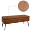 Banc de rangement en similicuir Demetrey-1344949573