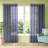 Polyester Sheer Grommet Curtain Panel-1166761427