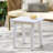 Selma Acacia Wood Accent Side Table, Weather-Resistant Rectangular End Table