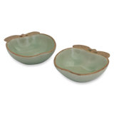 August Grove Shorthill Ceramic Condiment Server