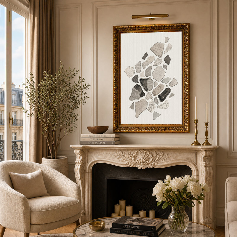 Art abstrait sur toile abstrait texturé, H 24 po x l 16 po