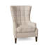 Gallin Leather Tufted Wingback Chair-1889498902-1889498996